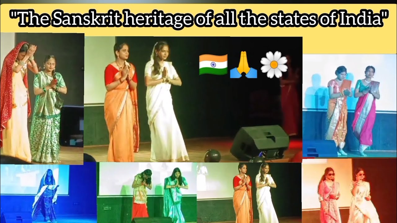 🇮🇳🙏🌼Sanskrit Culture of All Indian States – Gopal Narayan Singh University🏫 #2025 