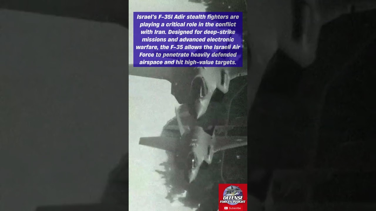 ПОВОРОТ ВОЙНЫ: Израильские истребители-невидимки F-35I Adir доминируют в небе над Ираном #shorts