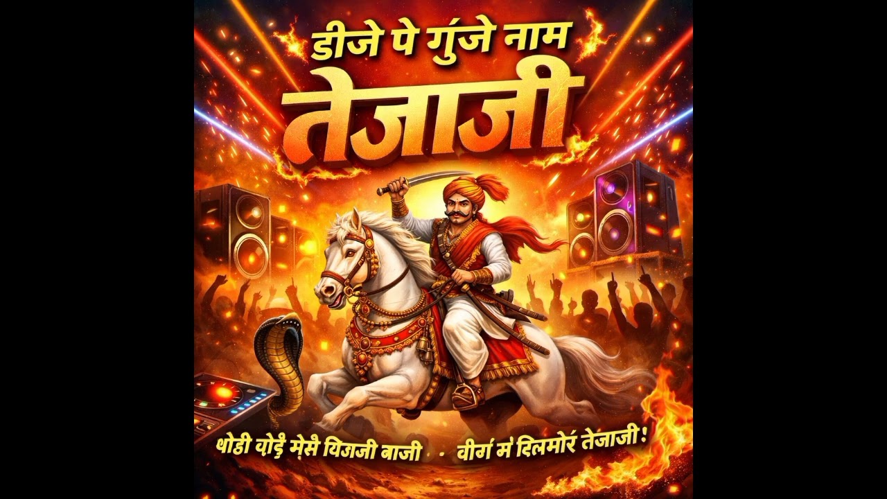 वीर तेजा जी महाराज धमाकेदार न्यू डीजे सॉन्ग 2026 #tejaji 