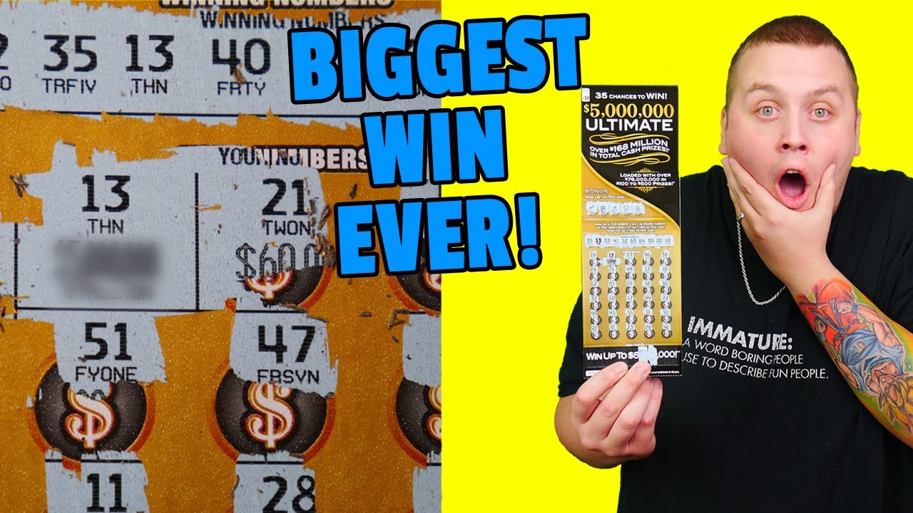 BIGGEST WIN EVER! $5,000,000 ULTIMATE PAID OFF HUGE! Lottery Scratch Off BIG WINNERS!