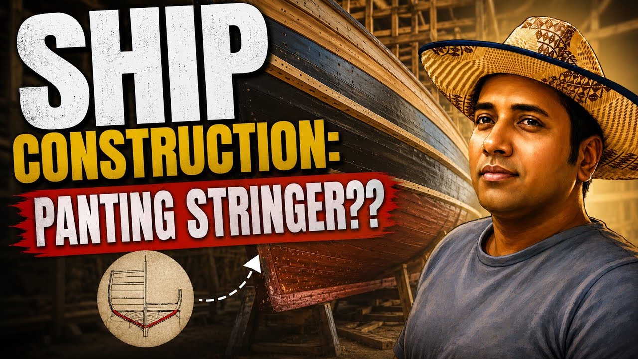 Ship Construction//Panting Stringer//Let's learn together!!