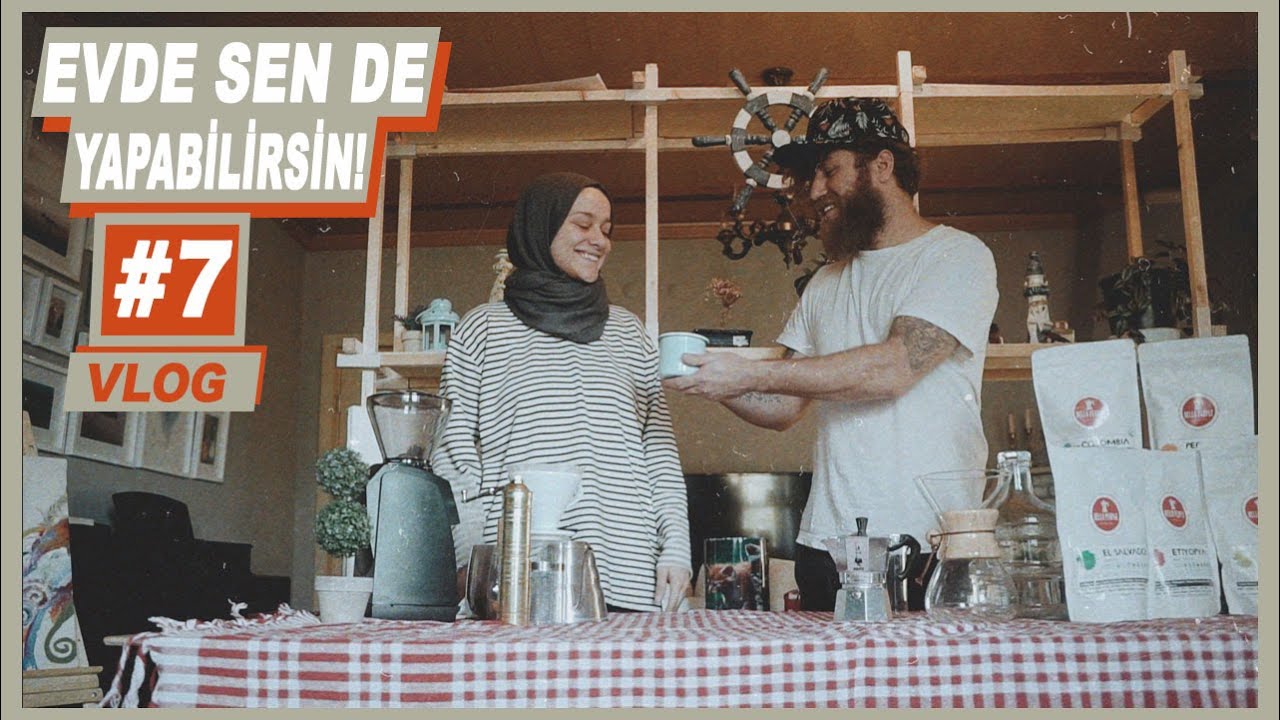 EVDE NASIL UCUZ VE KOLAY KAHVE YAPILIR? 🥤Chemex, V60, Moka Pot, French Press - Hello People Vlog #7