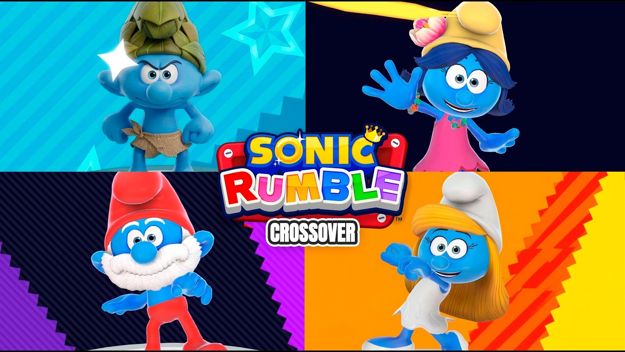 Sonic Rumble Party  | Smurfs Crossover & New Features | Early Access Showcase | 60fps