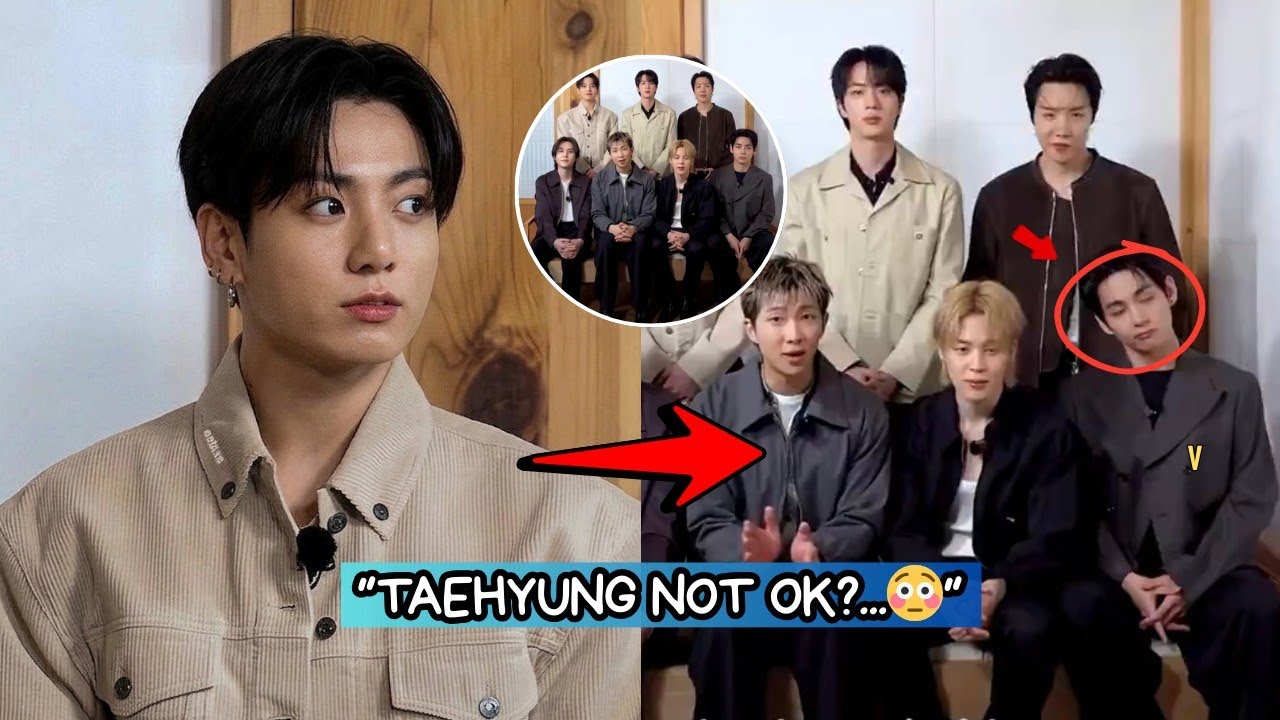 TAEHYUNG Looked Broken at the BTS 'Arirang' Press Conference… Jungkook Noticed First