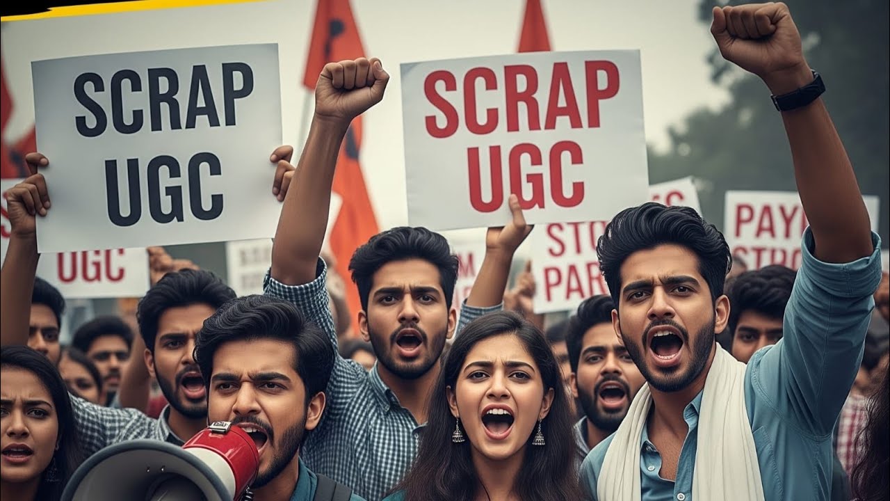 UGC ke naya niyam ka Virodh//UGC new policy #UGCProtest #UGCNewRule