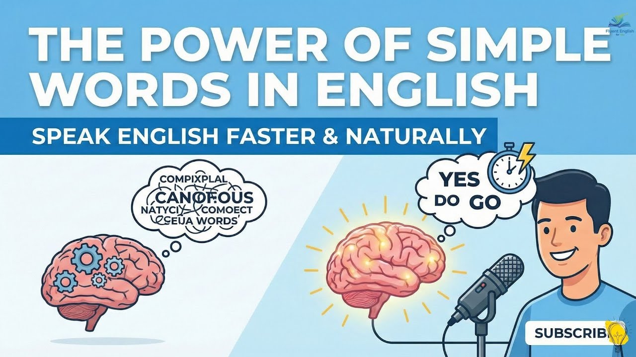 The Power of Simple Words in English - Speak English Faster & Naturally