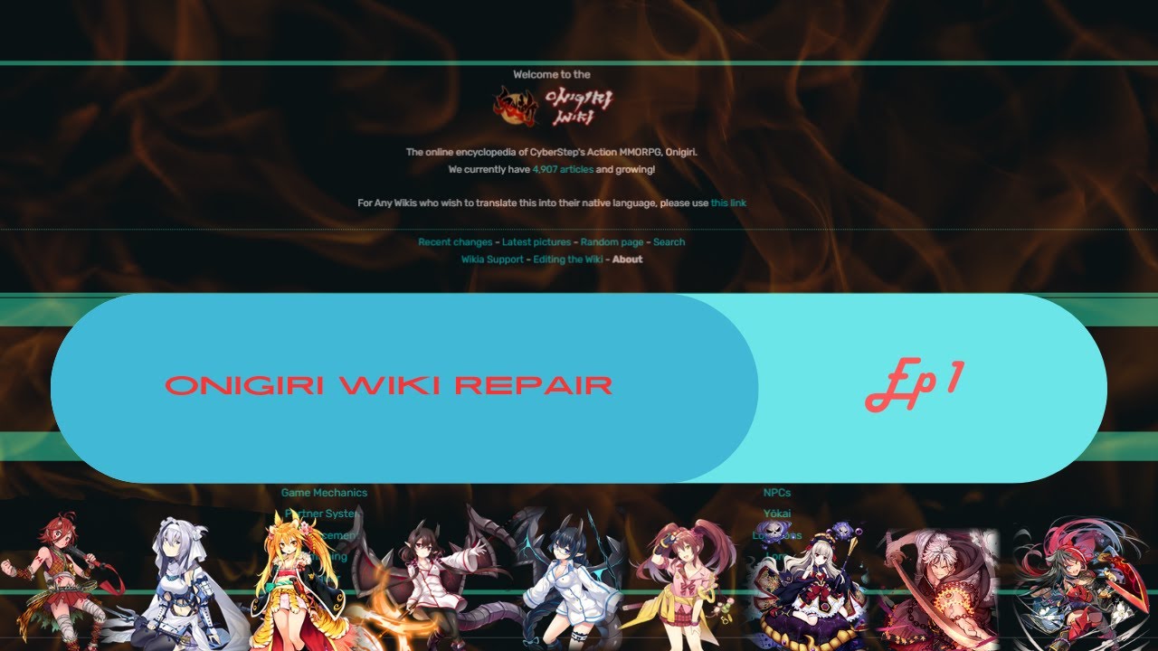 Onigiri | Wiki Repair Movement - Episode 1