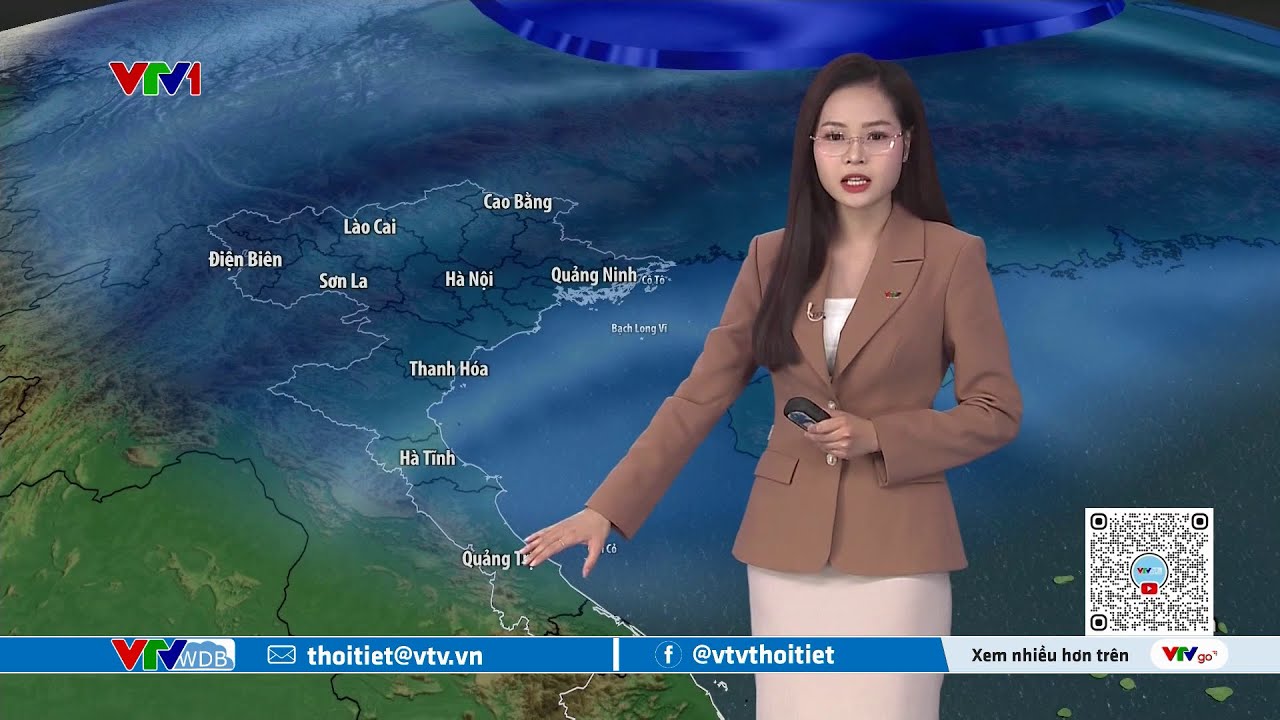 Dự báo thời tiết 12h30 - 22/01/2026 | Không khí lạnh dồn sâu xuống phía Nam | VTVWDB