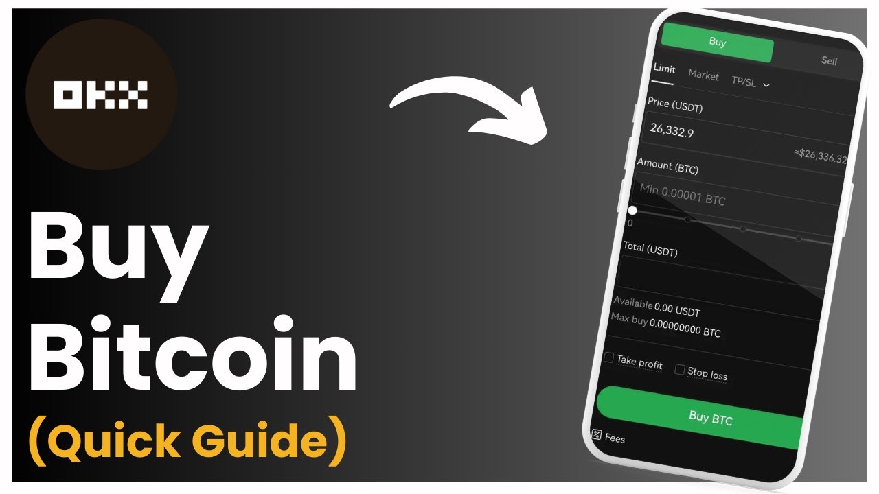 How To Buy Bitcoin On OKX App 2024 !