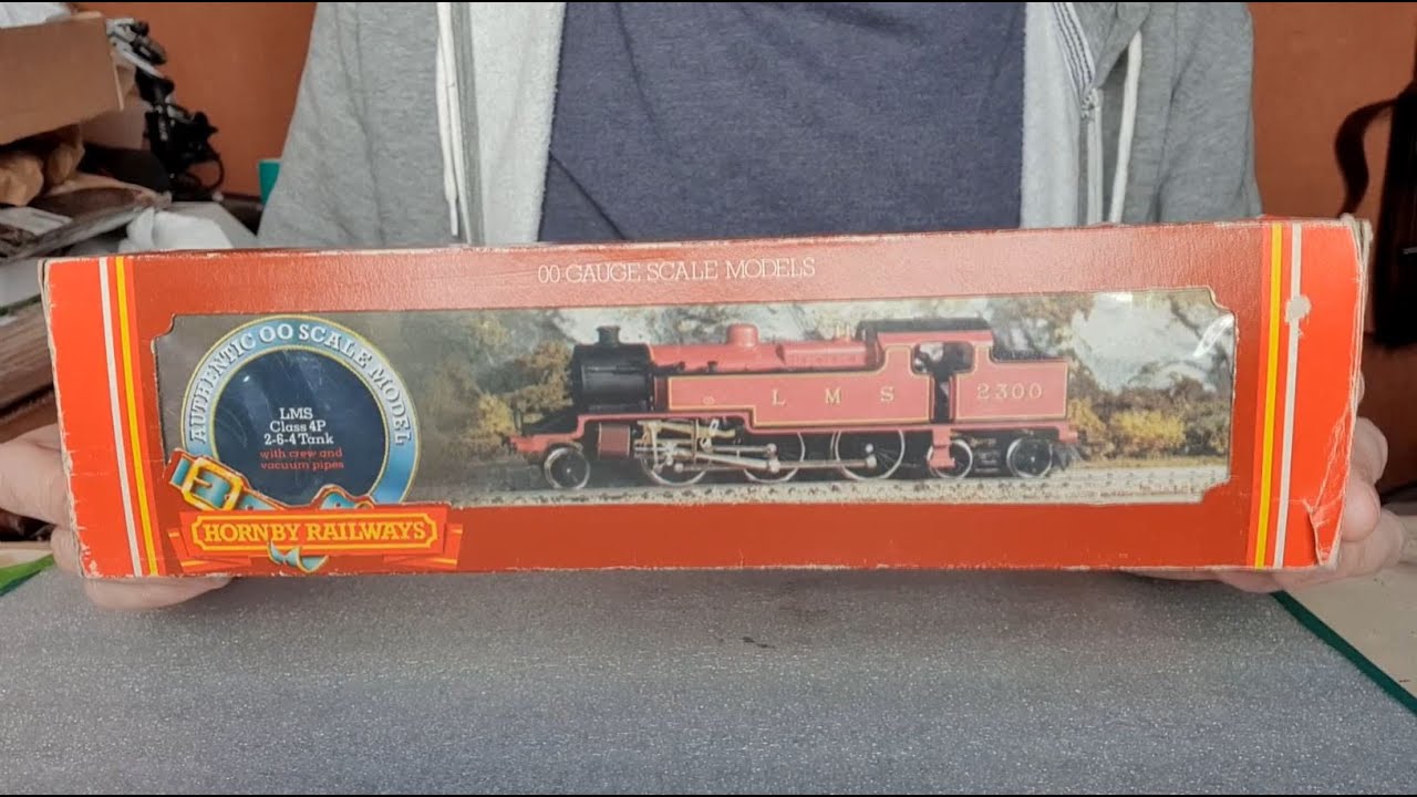 Hornby R055 Class 4P 2-6-4T in LMS Maroon Livery