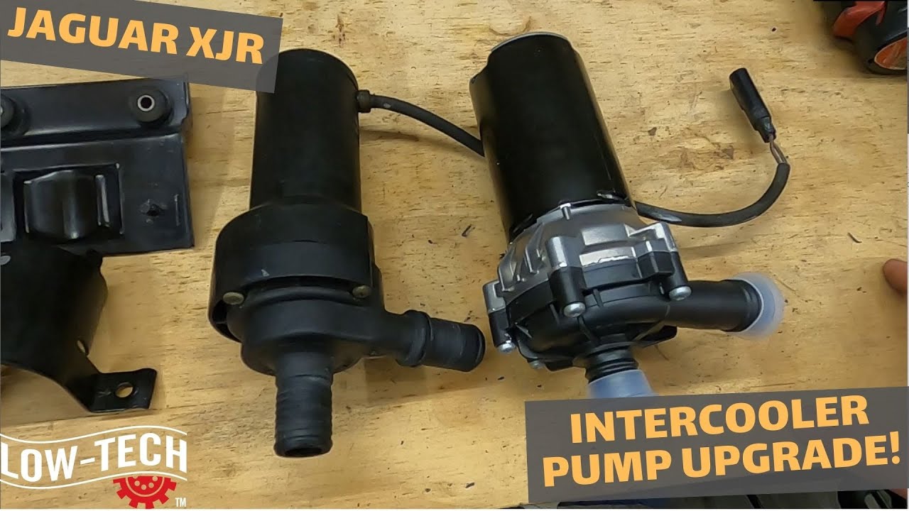 Jaguar XJR Intercooler Pump Upgrade