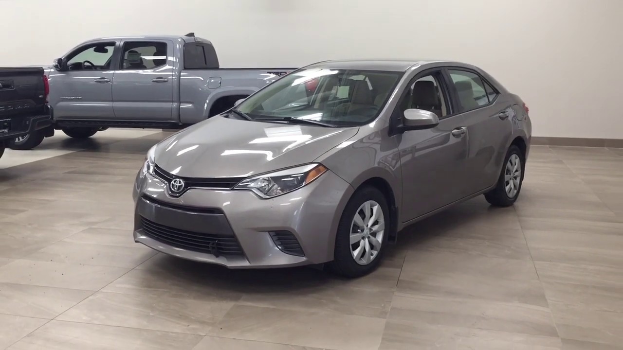 2015 Toyota Corolla LE Review