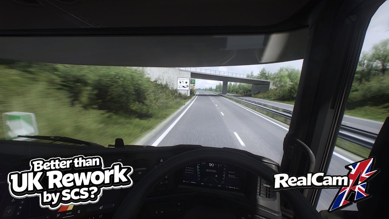 ETS2 ProMods UK | Realistic Drive | Project Ultimate Reshade & PNG | 4K Gameplay | Ultra Graphics