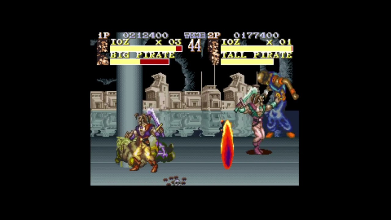 Pirates of Dark Water Readjusted Demonstration & Sprite Flicker Fix