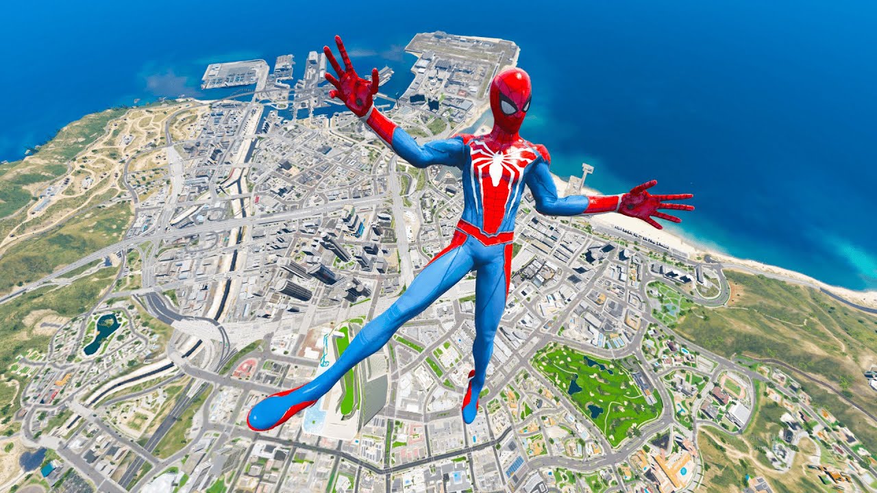 GTA 5 Ragdolls | SPIDERMAN FailsEp. (Euphoria physics | Funny Moments)#gta #livestream