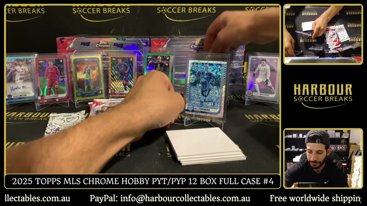 Break #4 - 2025 Topps Chrome MLS Hobby PYT/PYP 12 Box Full Case