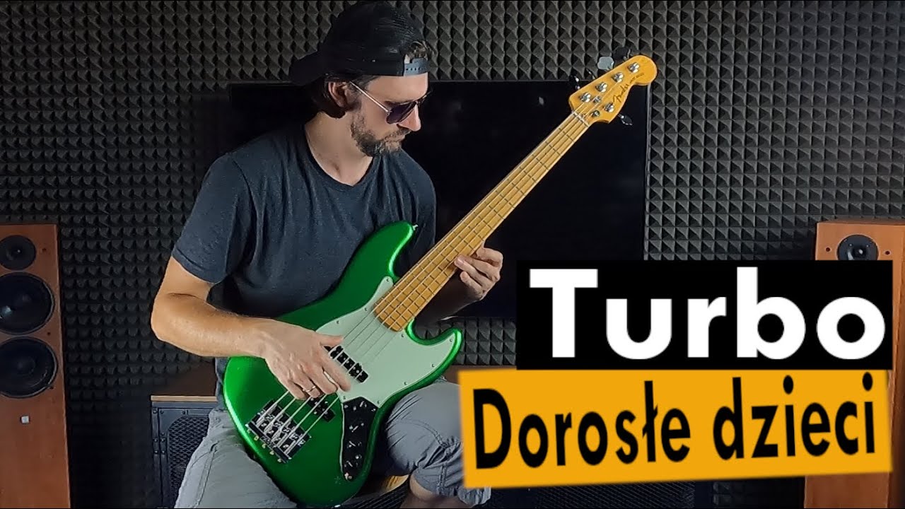 [70]. Turbo - Dorosłe dzieci - na basie / bass cover + solo + TAB
