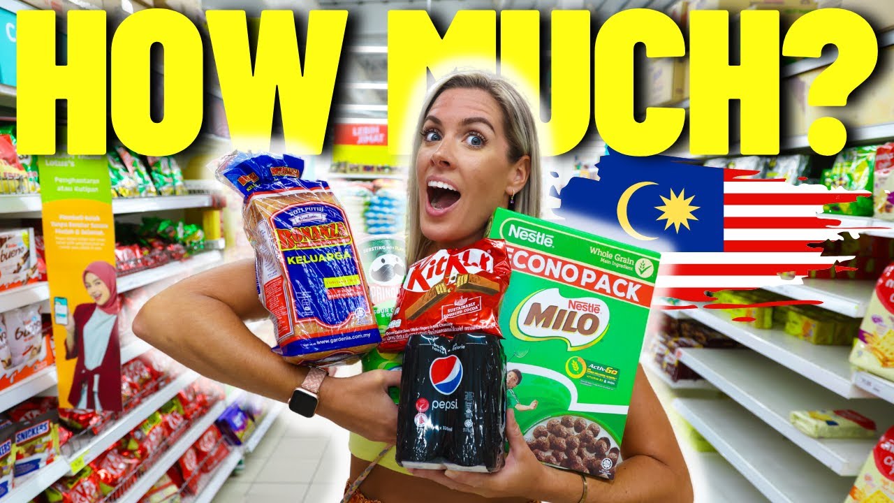 ПОКУПКА ПРОДУКТОВ В МАЛАЙЗИИ 🇲🇾 ЧЕМ ЭТО ОТЛИЧАЕТСЯ ОТ ВЕЛИКОБРИТАНИИ?