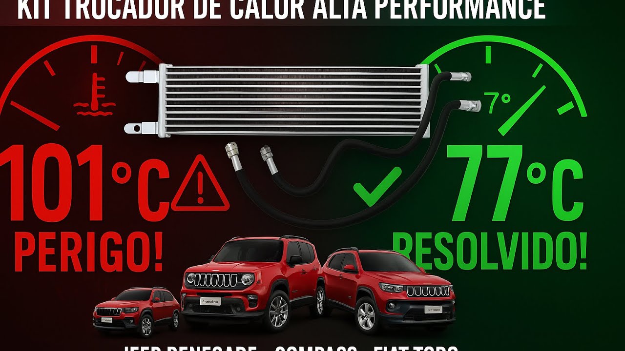 ТЕПЛООБМЕН Jeep Renegade Compass Toro: РЕШИТЕЛЬНАЯ модернизация, которая ПРЕДОТВРАЩАЕТ перегрев!