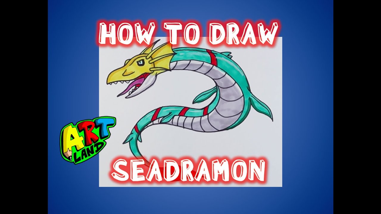 How to Draw SEADRAMON