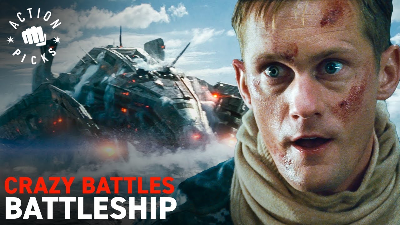 Best Aliens Vs. Humans Battles in Battleship 4k