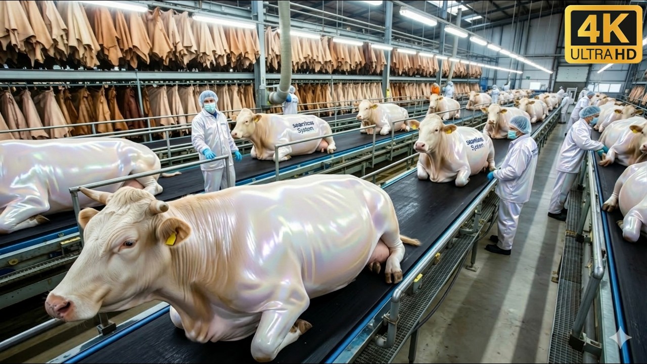 How Real Leather Is Made In Factory 🐄 | Full Leather Manufacturing Process