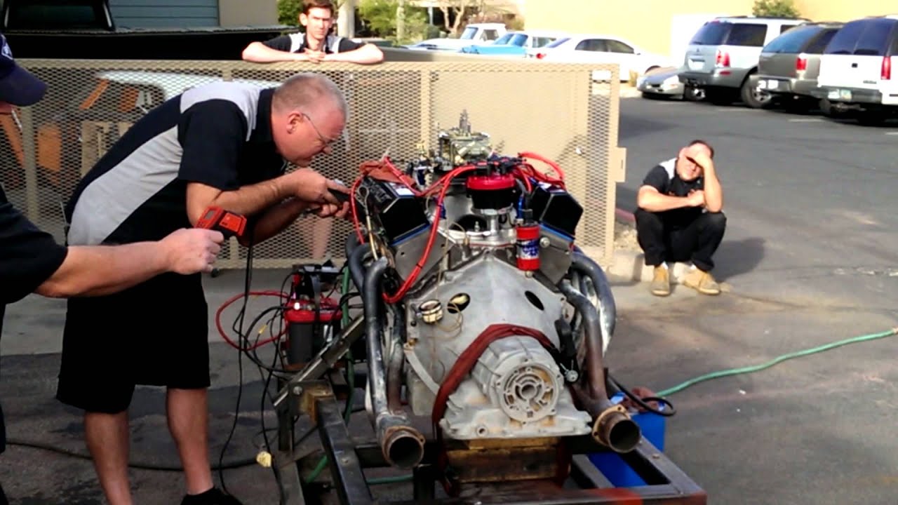 Chevy 302/485 hp Fire Up
