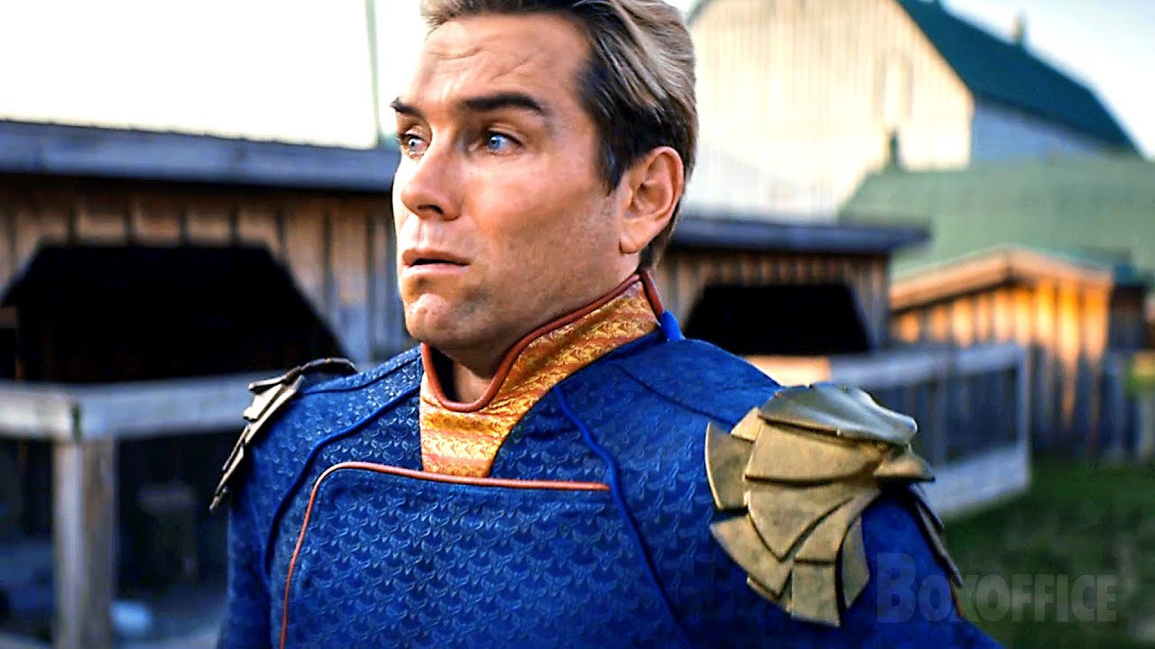 Homelander se vuelve loco y toma leche para calmarse | The Boys | Clip en Español