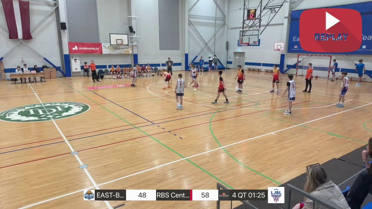 LJBL U-14 puiši - 2. divīzija - Centrs, LJBL U14 puiši - Nacionālā līga, Centrs 2025/2026
EAST-BALL