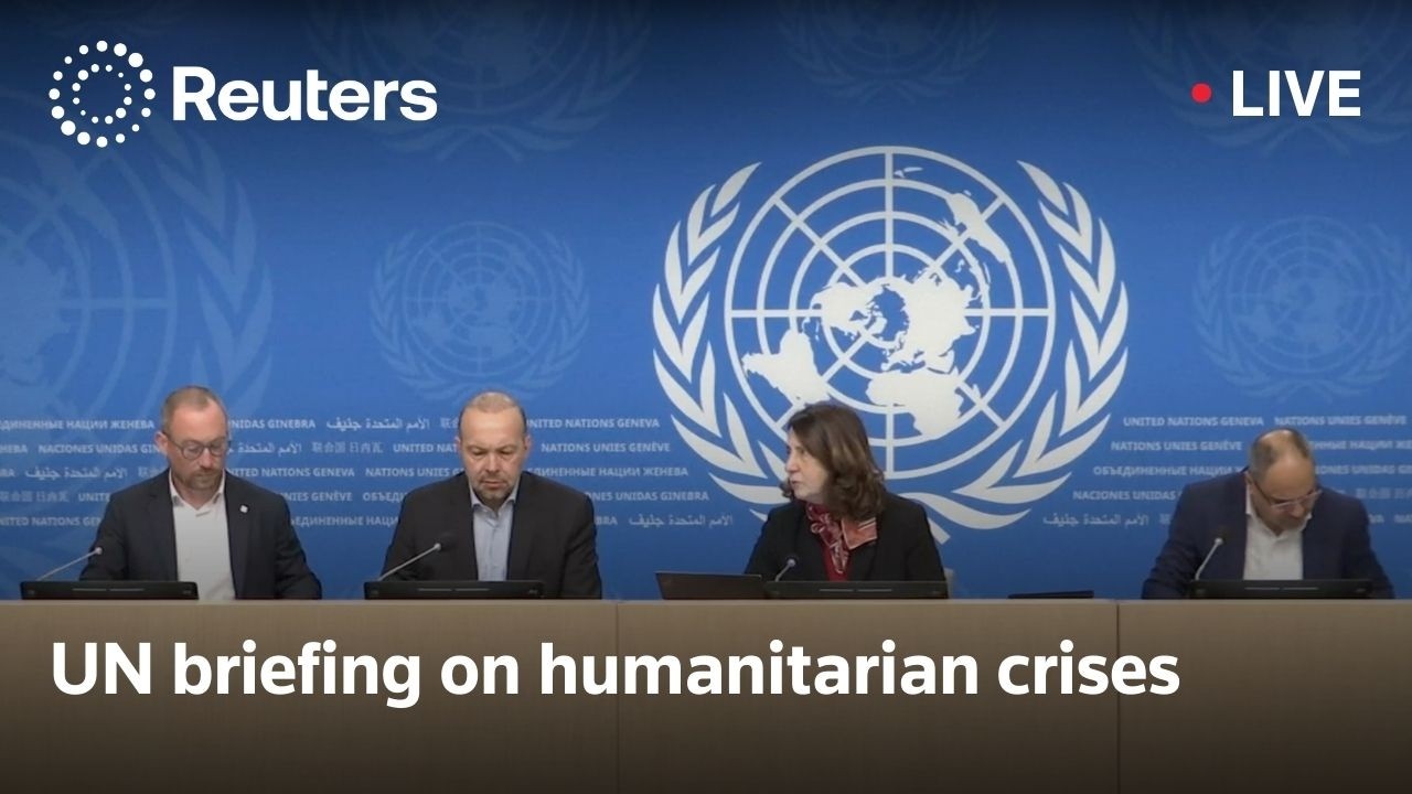 LIVE: UN briefing media on humanitarian crises, focus expected to be on the Middle East