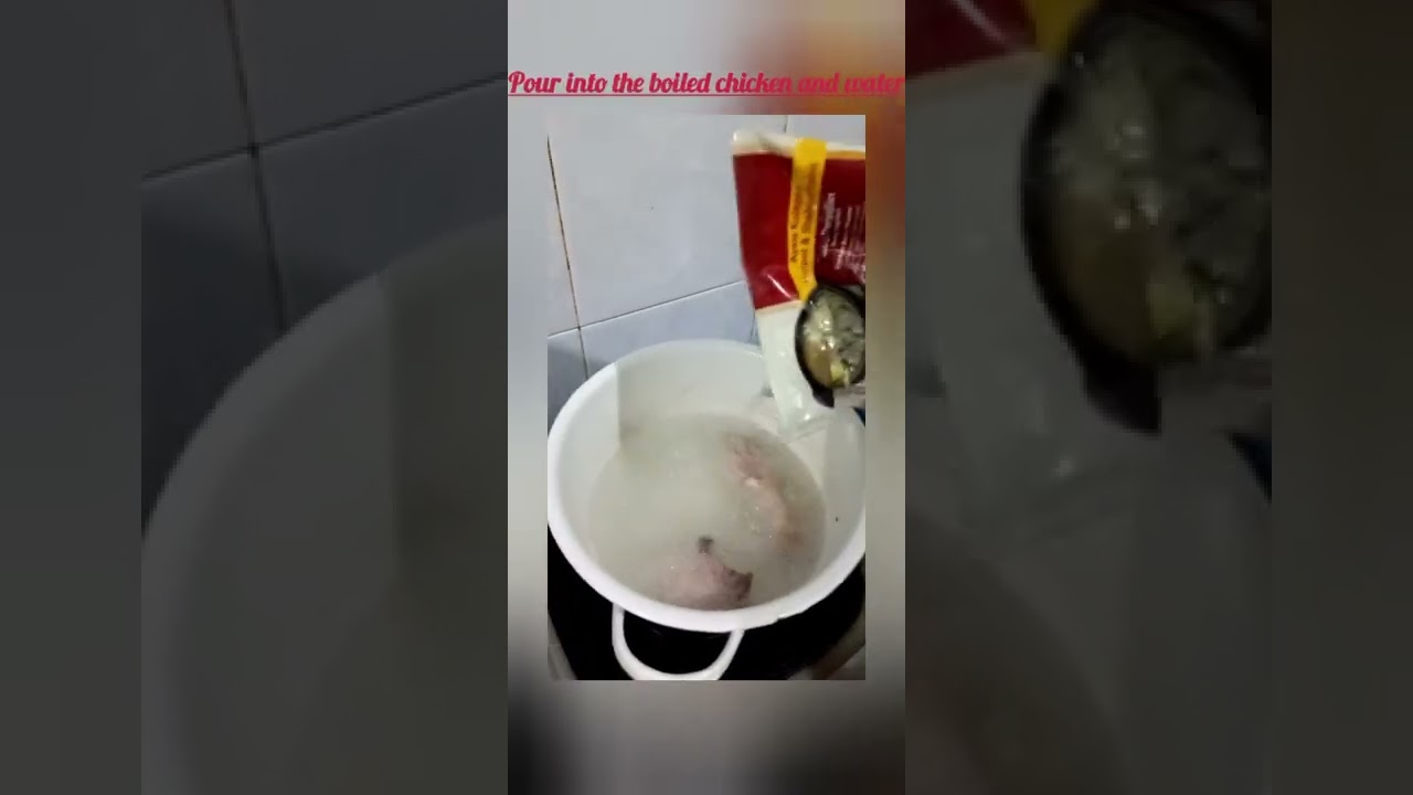 Chicken Collagen Hotpot create in a one minute video,actually more than one minutes in real cooking.