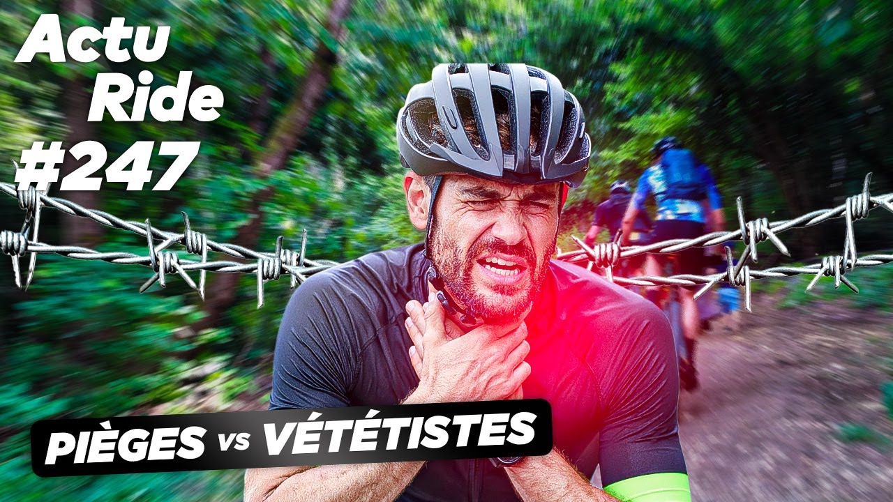 Un vététiste victime d’un terrible piège  ! L'accident de la star française du døds !