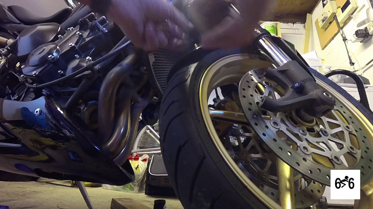 Triumph Street Triple R Maintenance Series Pt 2, Brake Service