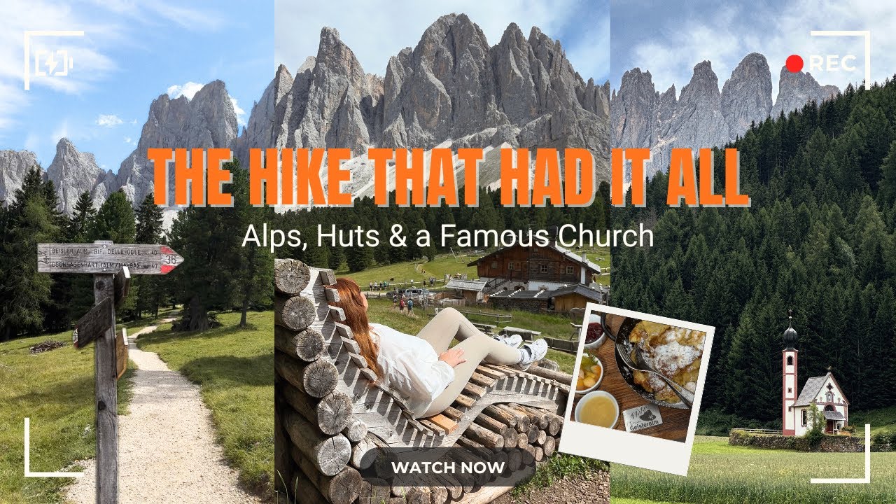 Geisler Alm Hike + Val di Funes Church | Day 5 Dolomites