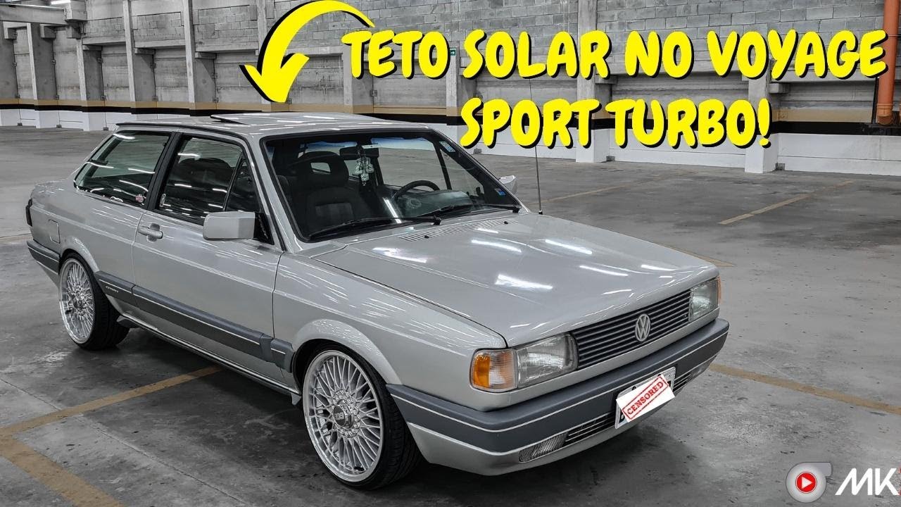 VOYAGE SPORT TURBO - CARRO IMPECÁVEL QUE É MUITO USADO NA PISTA E DIA A DIA! 🔥🚀