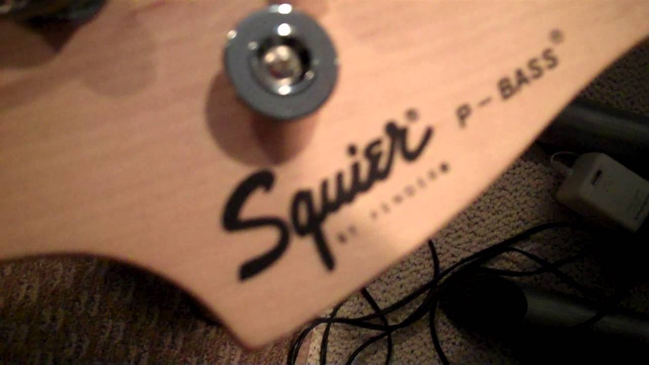 Used SQUIER Precision Bass makeover