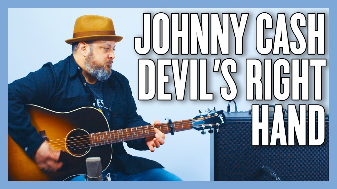 Johnny Cash Devil's Right Hand Guitar Lesson + Tutorial