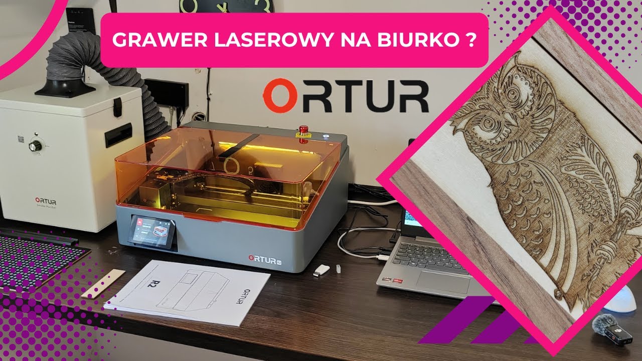 Ortur R2 Grawer Laserowy 20W Na Biurko #engraving #ortur #laser #laserengraving