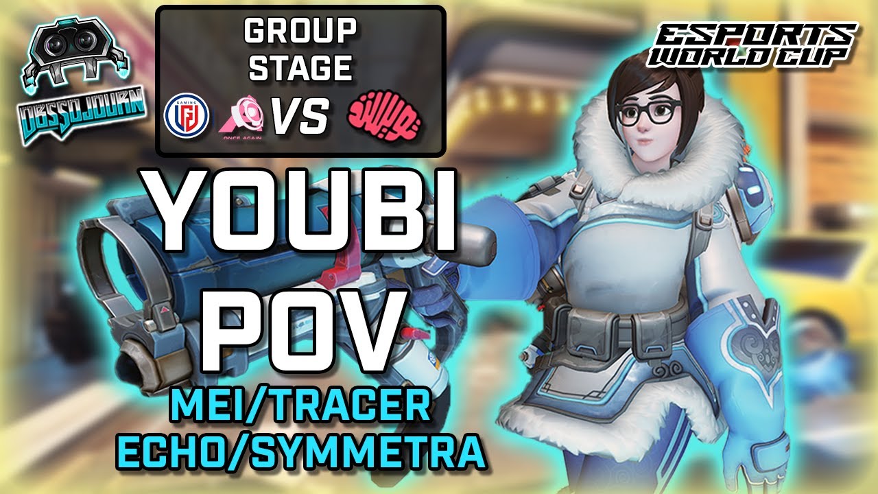 [Youbi POV] Pro Mei/Symmetra runs over OA | Once Again vs Twisted Minds | Esports World Cup