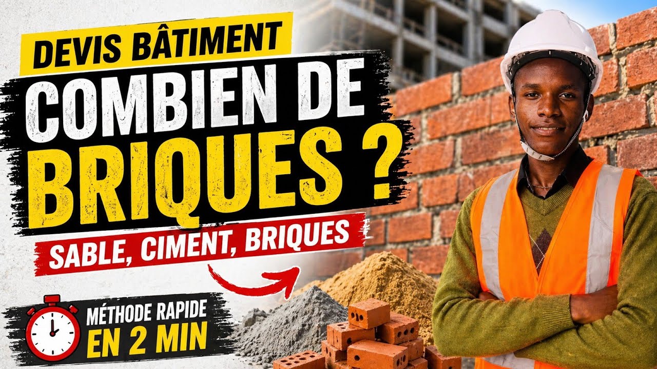 sable, ciment, Briques : La Formule Gagnante !, 