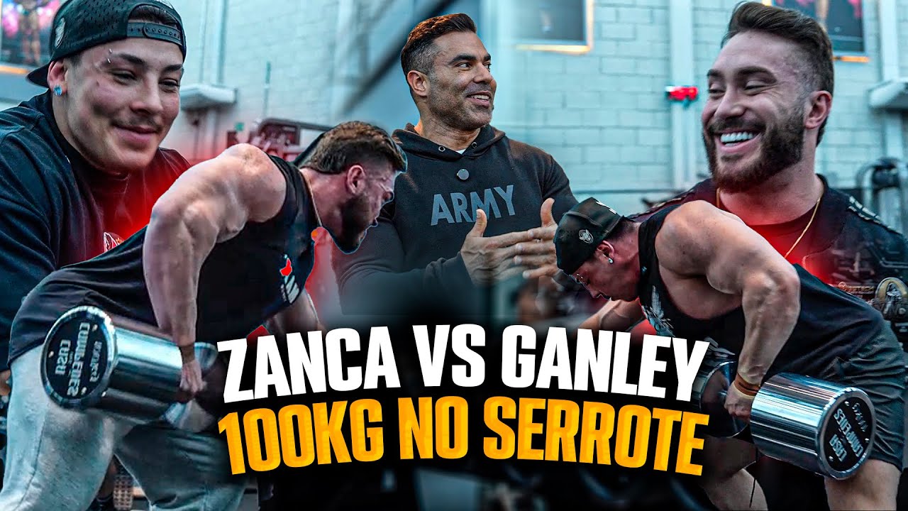 GANLEY DESNECESSÁRIO! 100KG NO SERROTE!!!! CORREA PUXOU ATÉ O LIMITE