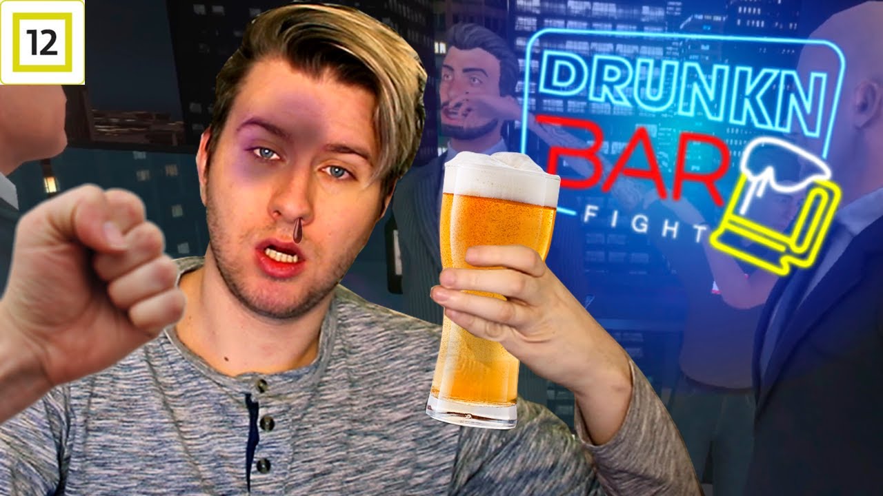 DRIKKER OSS DRITA OG SLOSS! - Drunkn Bar Fight VR