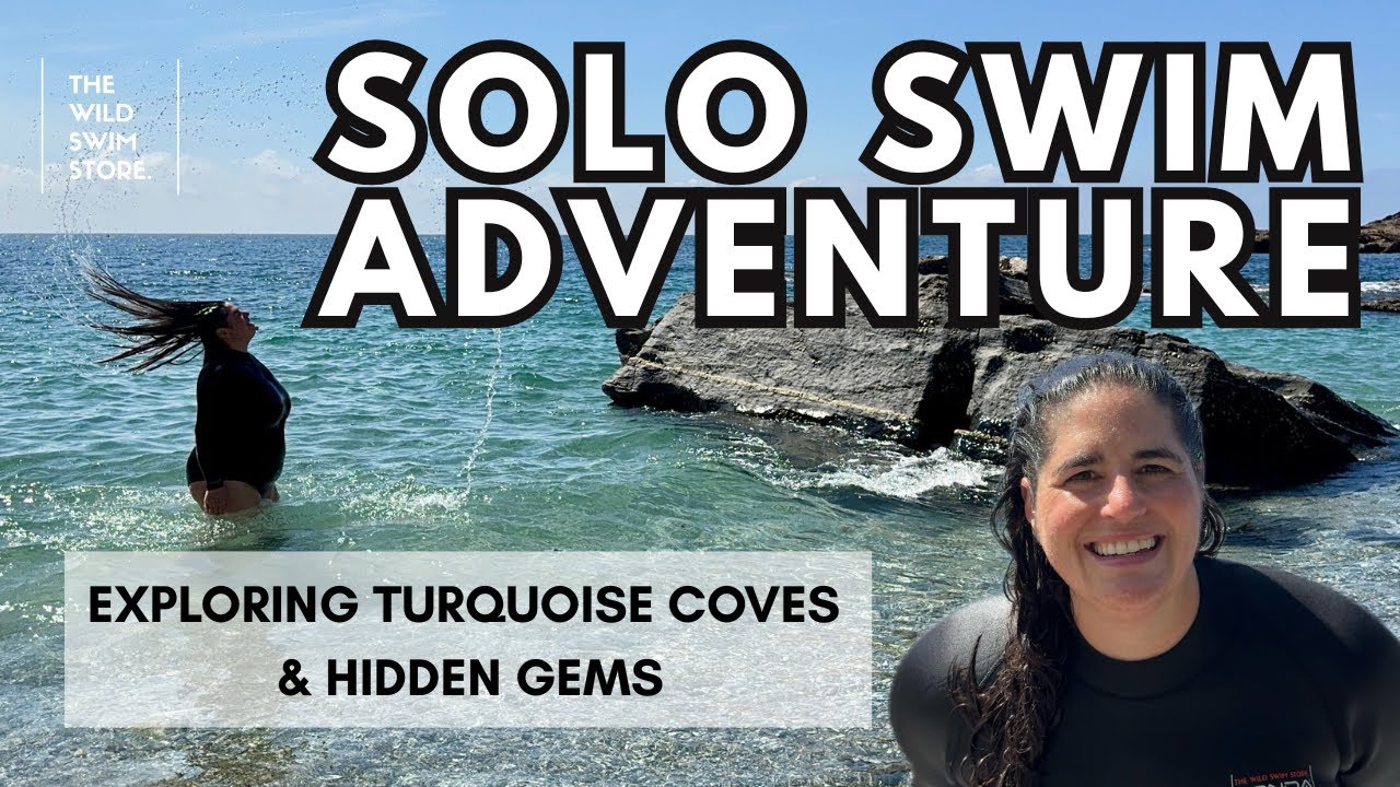 Solo Swim Adventure in Cornwall | Exploring Turquoise Coves & Hidden Gems