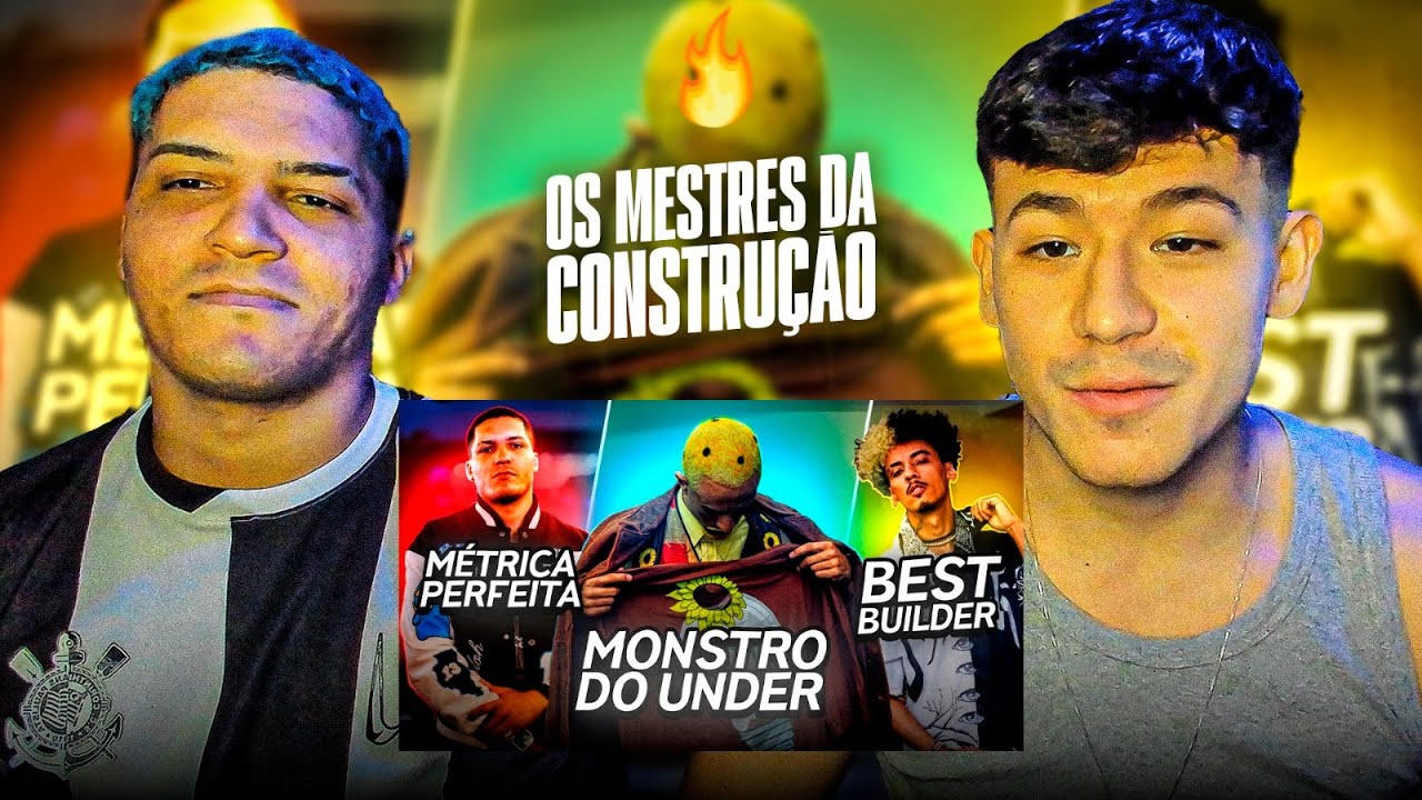 APOLLO E TUBARÃO REAGEM A 30 CONSTRUÇÕES ABSURDAS NAS BATALHAS DE RIMA 🔥