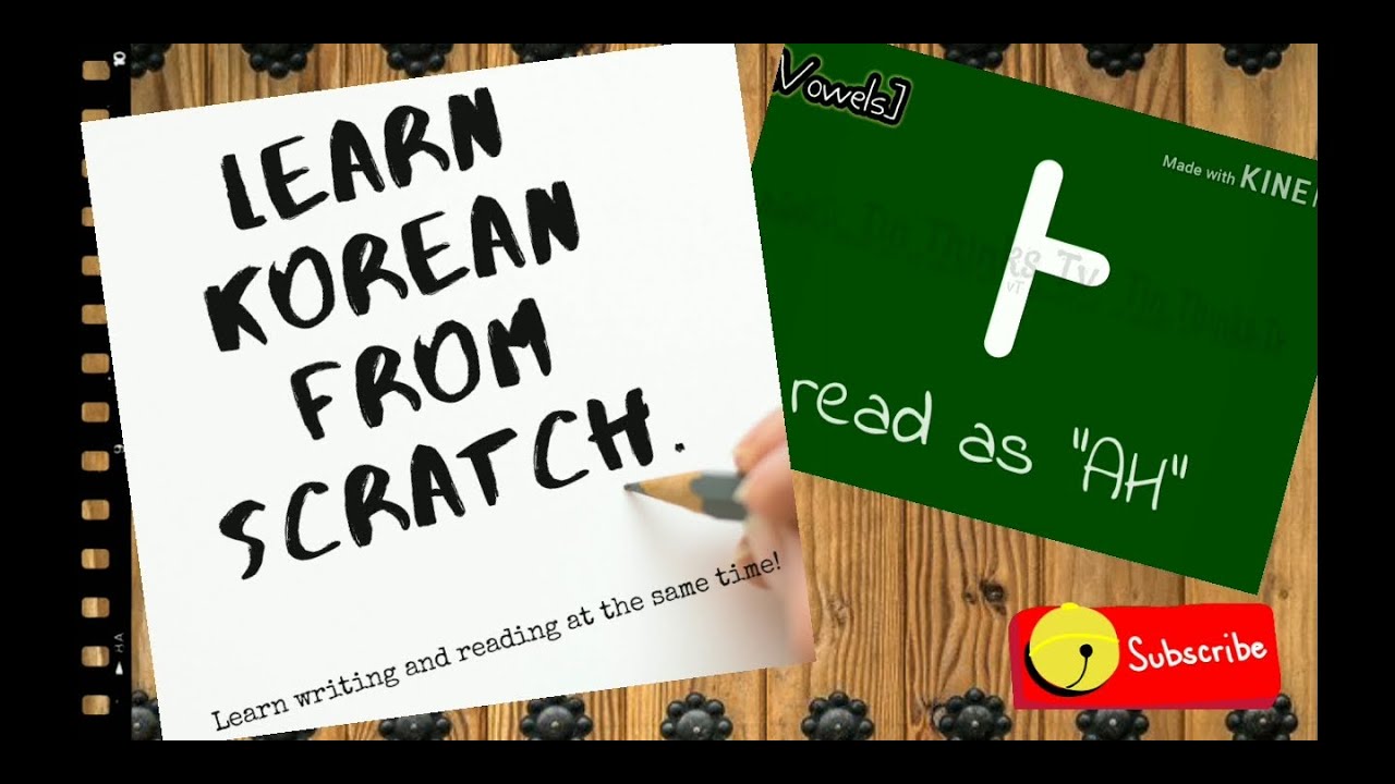 Learn Korean from scratch|For Beginners