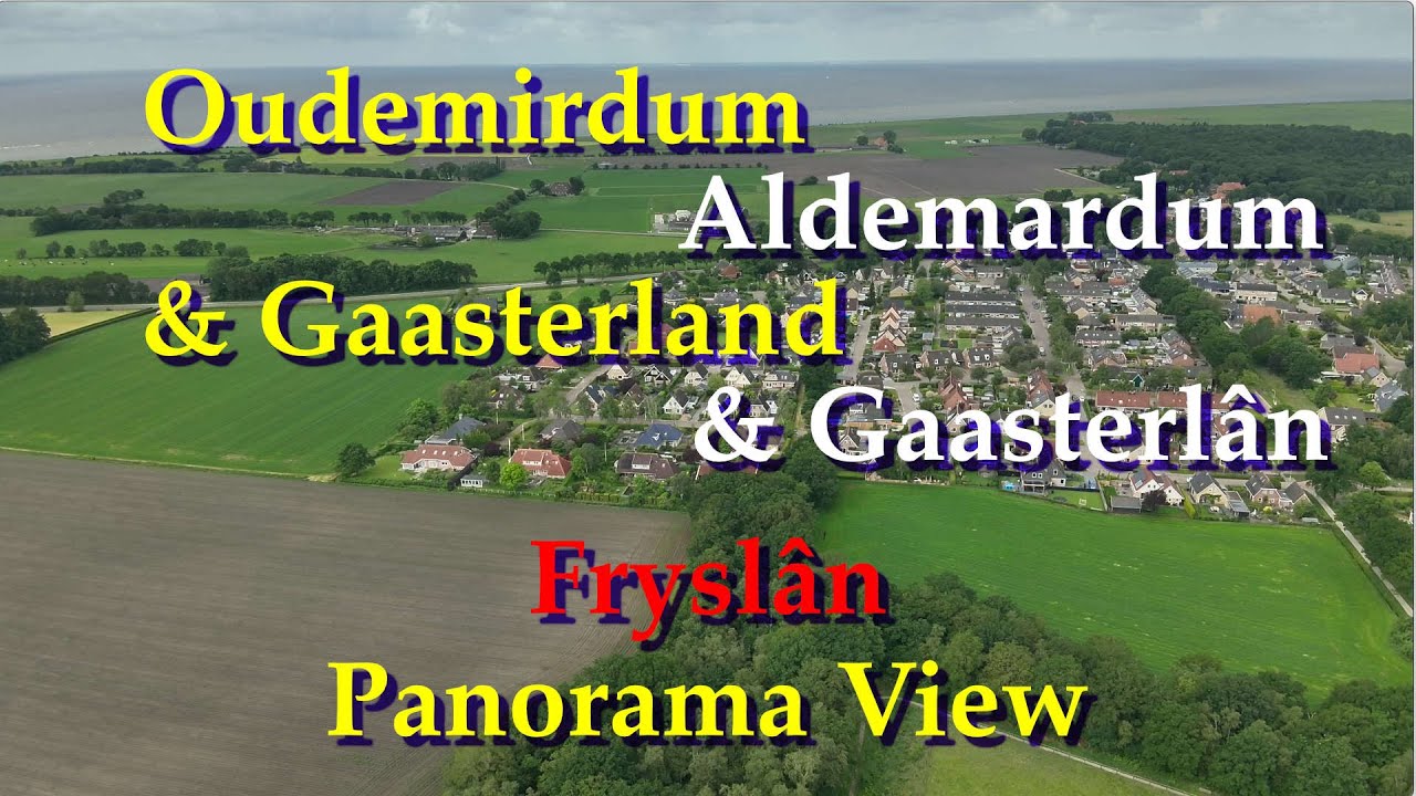 Oudemirdum Gaasterland, Fryslân, Panorama View