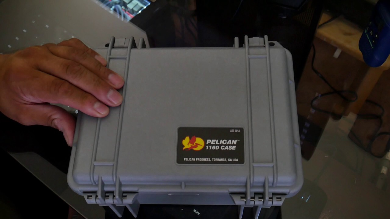 Pelican 1150 case first look and some ideas