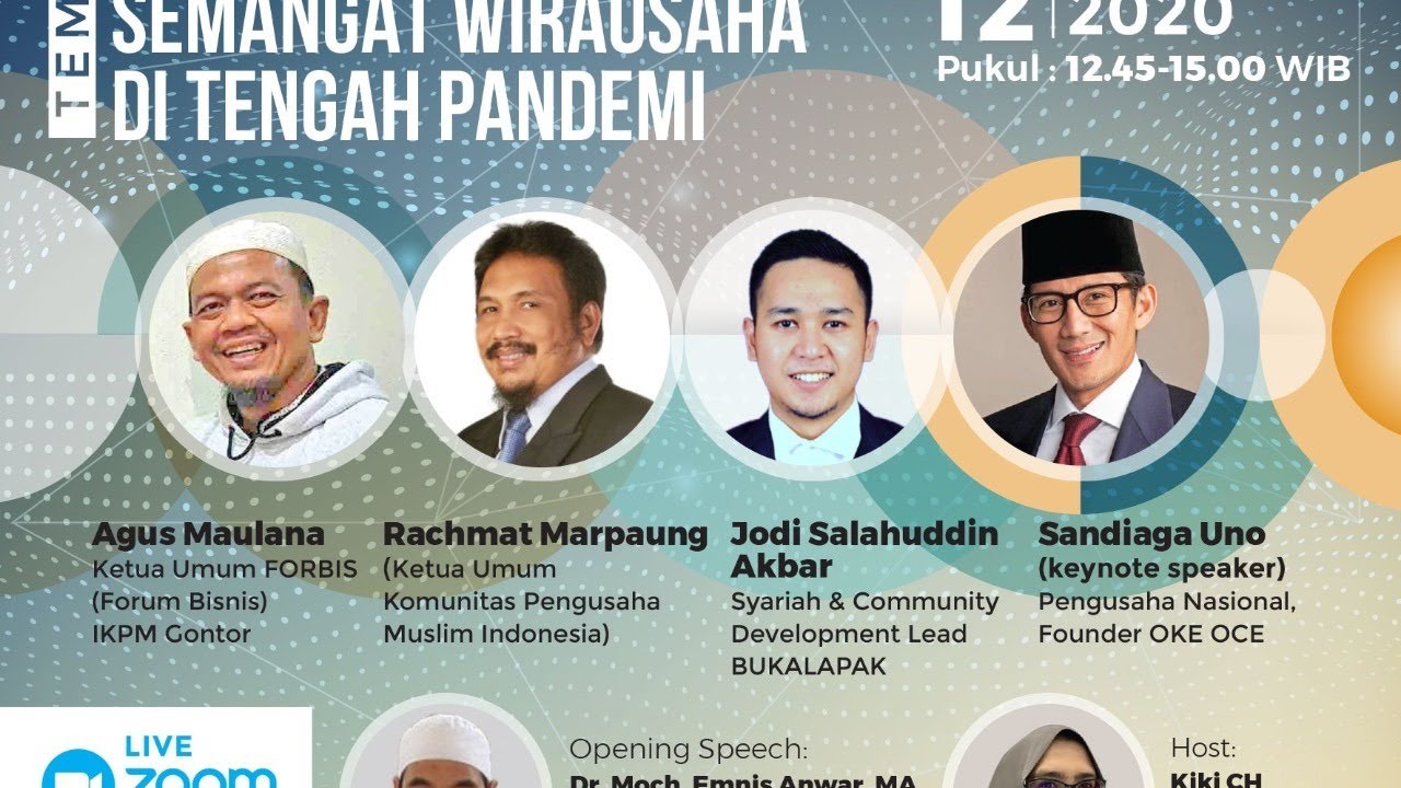 [ FULL]  MAJELIS VIRTUAL MAJALAH GONTOR SERI 4 : Semangat Wirausaha Di Tengah Pandemi