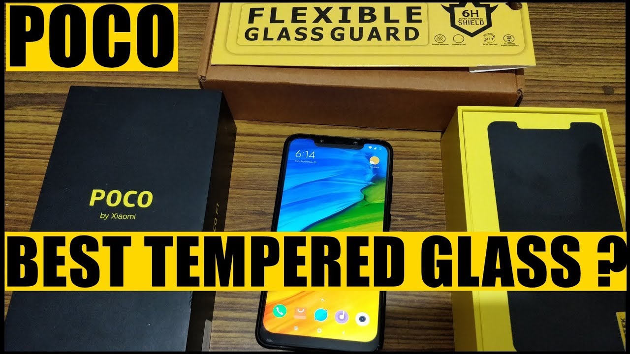 POCO F1  | Tempered Glass ||   is it Best Tempered Glass ?