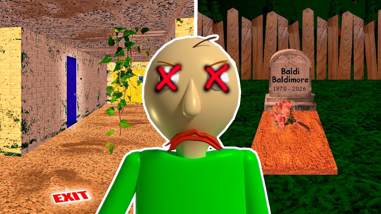 БАЛДИ ИСЧЕЗ... САМЫЙ ГРУСТНЫЙ МОД Baldi's Basics